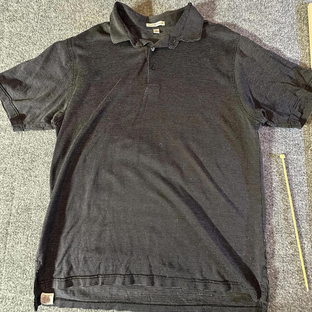 Peter Millar Men's Short Sleeve Polo Shirt -‎ Size L - Classic Style